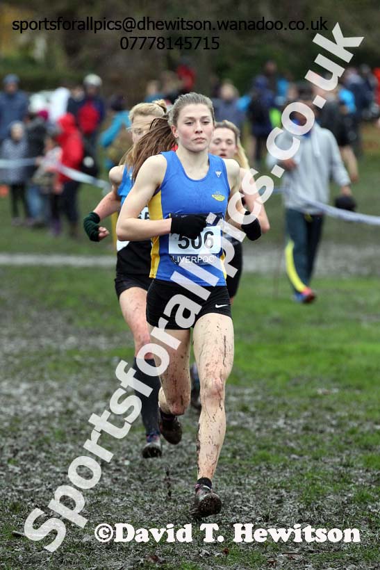 Women under-17s, British Athletics Liverpool Cross Challenge, Sefton Park, Liverpool. Photo: David T. Hewitson/Sports for All Pics